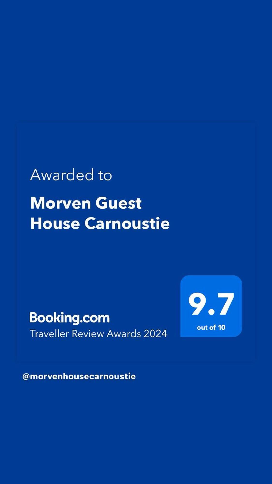 Morven Guest House Carnoustie Eksteriør bilde